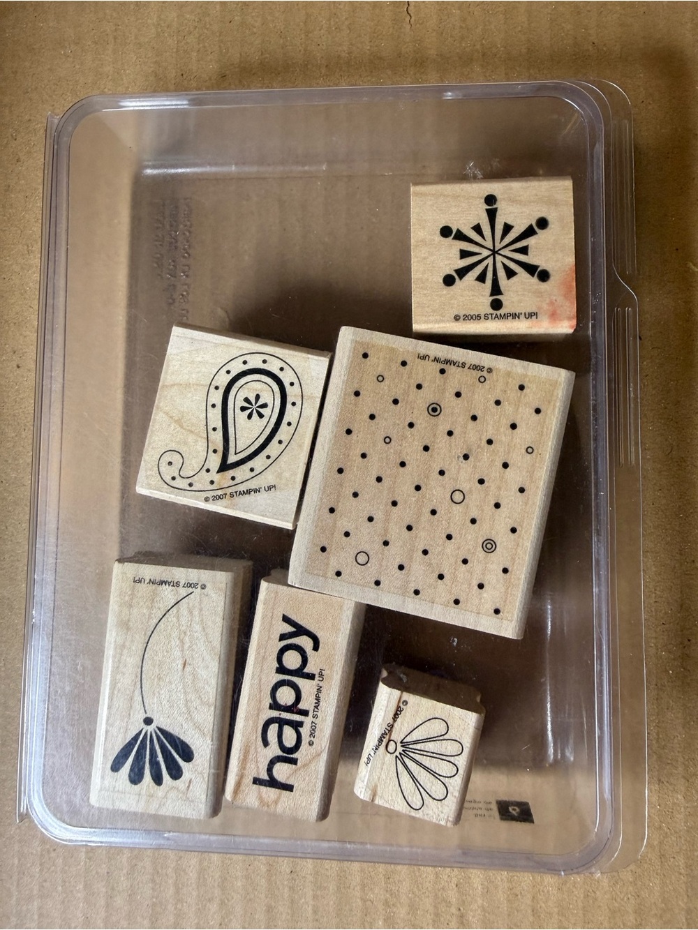 22 Stampin' Up! Wooden Stamps Bundle